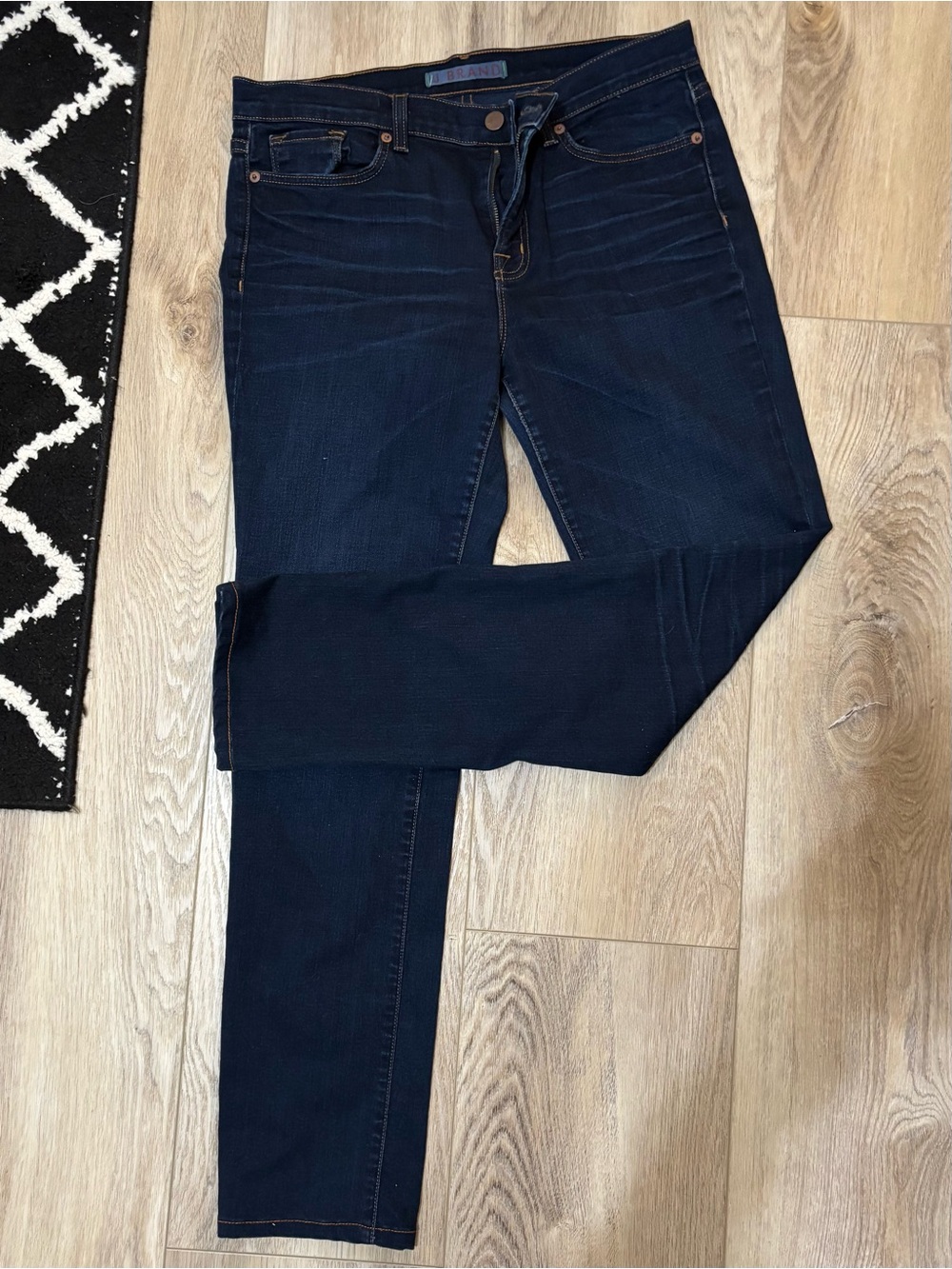 J Brand Cigarette Leg Dark Wash Jeans